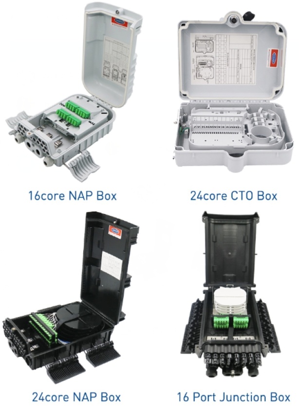 16 Häfen CTO Fiber Box mit modularem PLC-Teiler